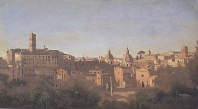Jean Baptiste Camille  Corot Le Forum (mk11) oil painting picture